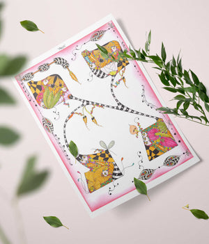 Aleph | Colored Letter by Ora