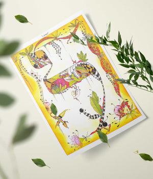 Lamed | Colored Letter by Ora