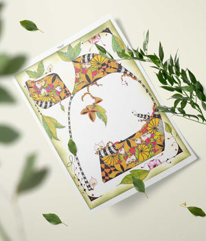 Mem | Colored Letter by Ora