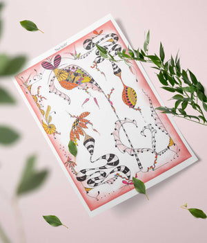 Nun Sofit | Colored Letter by Ora