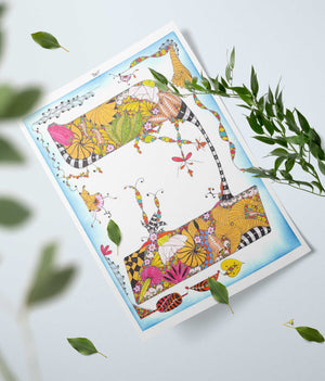 Bet | Colored Letter by Ora