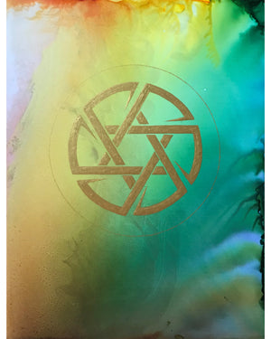 "Intricate" Acrylic on Alcohol Ink