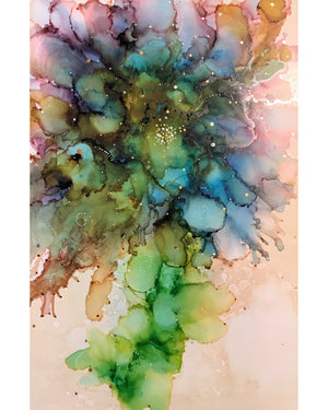 "Bouquet", Alcohol Ink